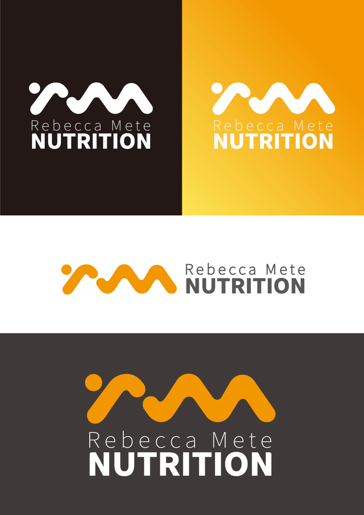 Rebecca Mete Logo Design