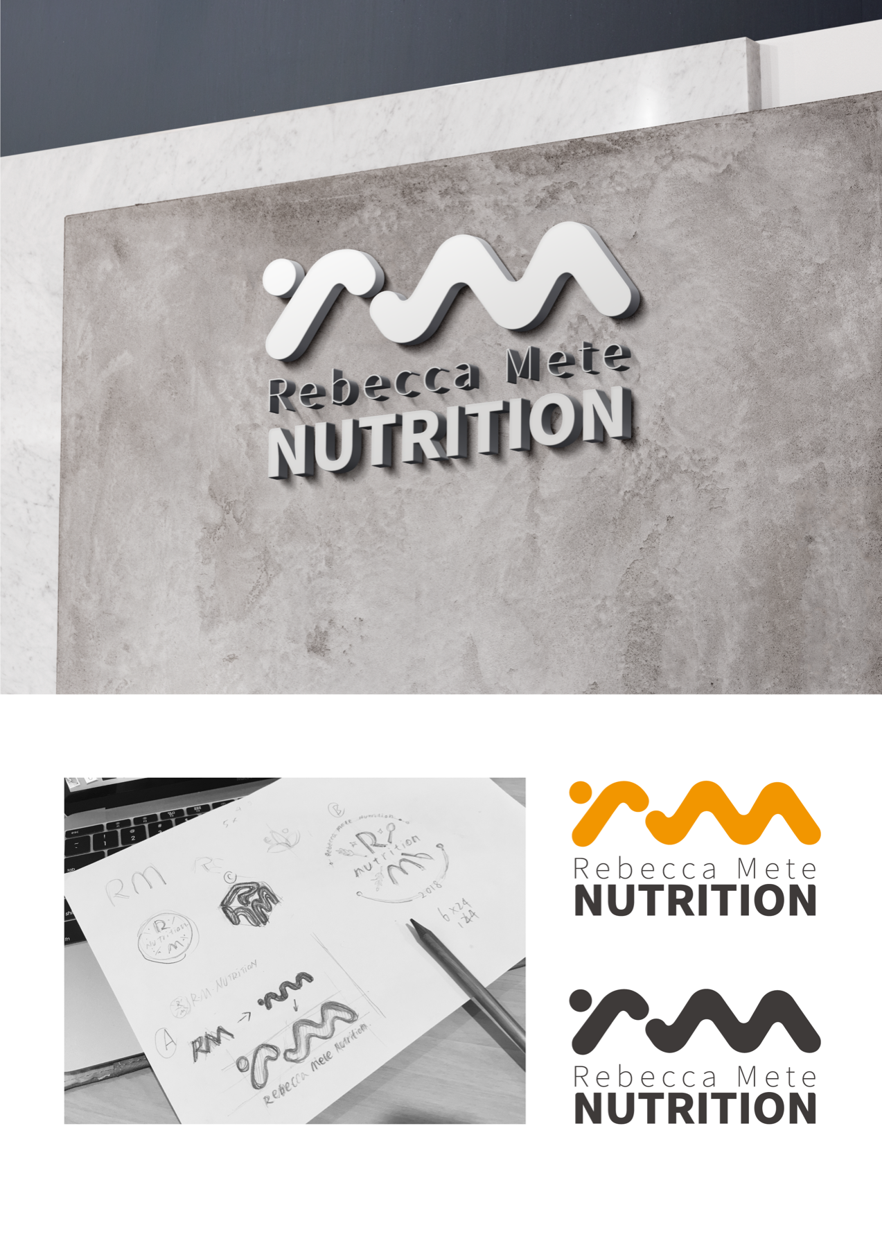 Rebecca Mete Logo Design, image 3
